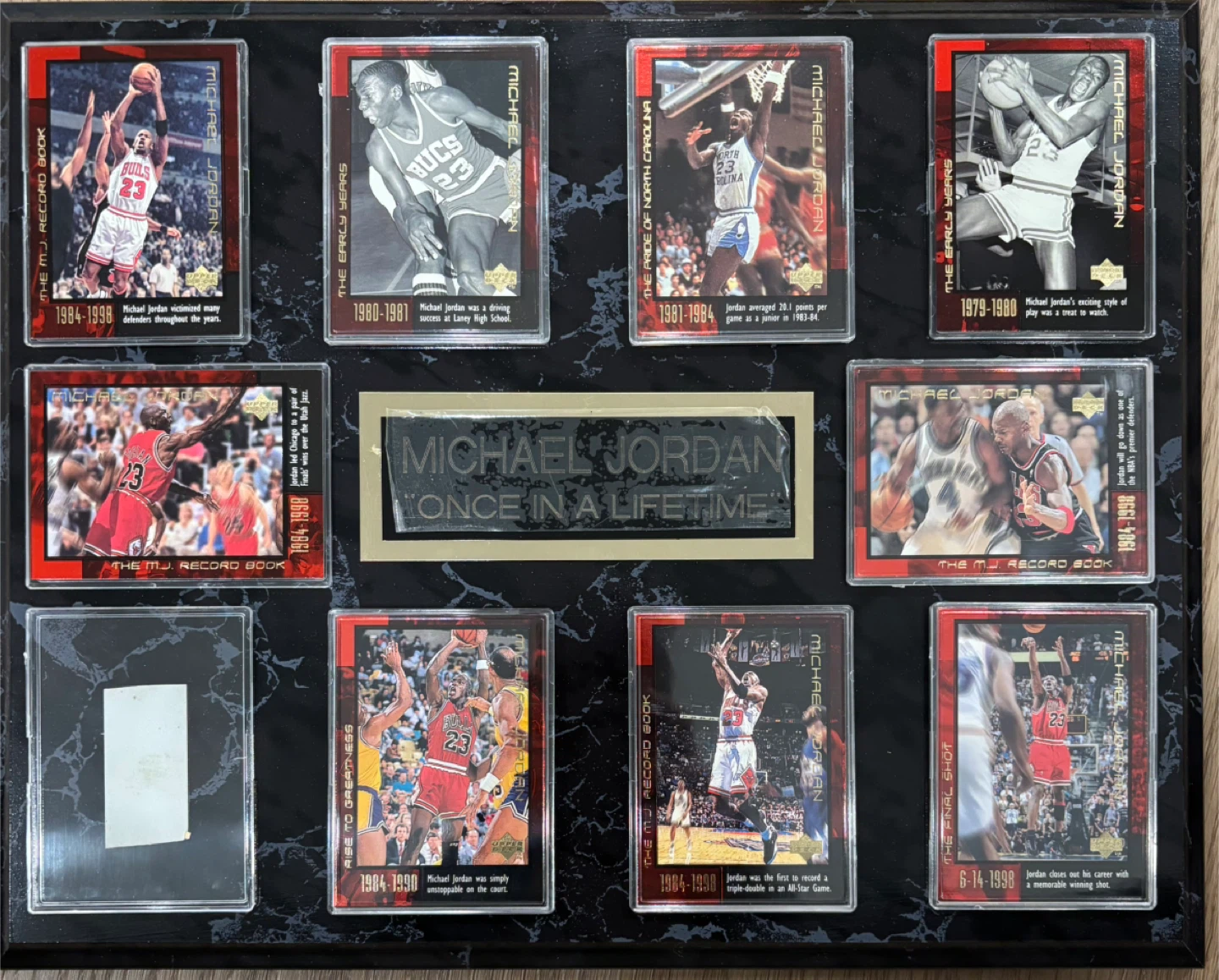 Michael Jordan The MJ Record Book Collection