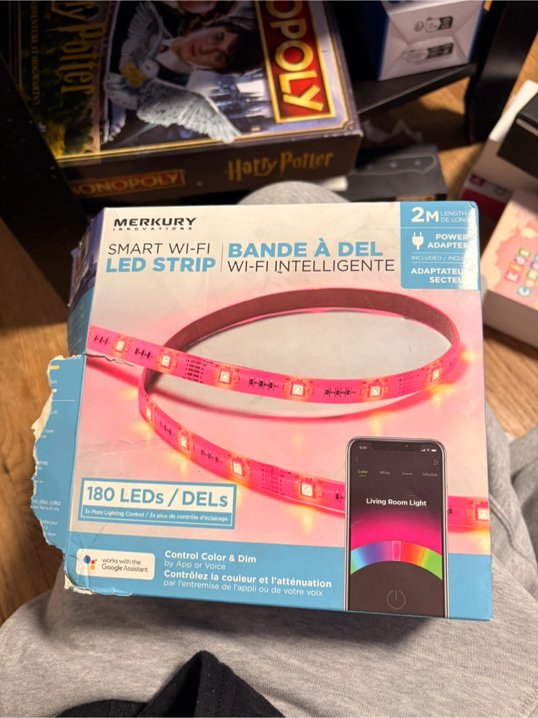 Merkury Innovations Smart Wi-Fi LED Strip Light (2M)
