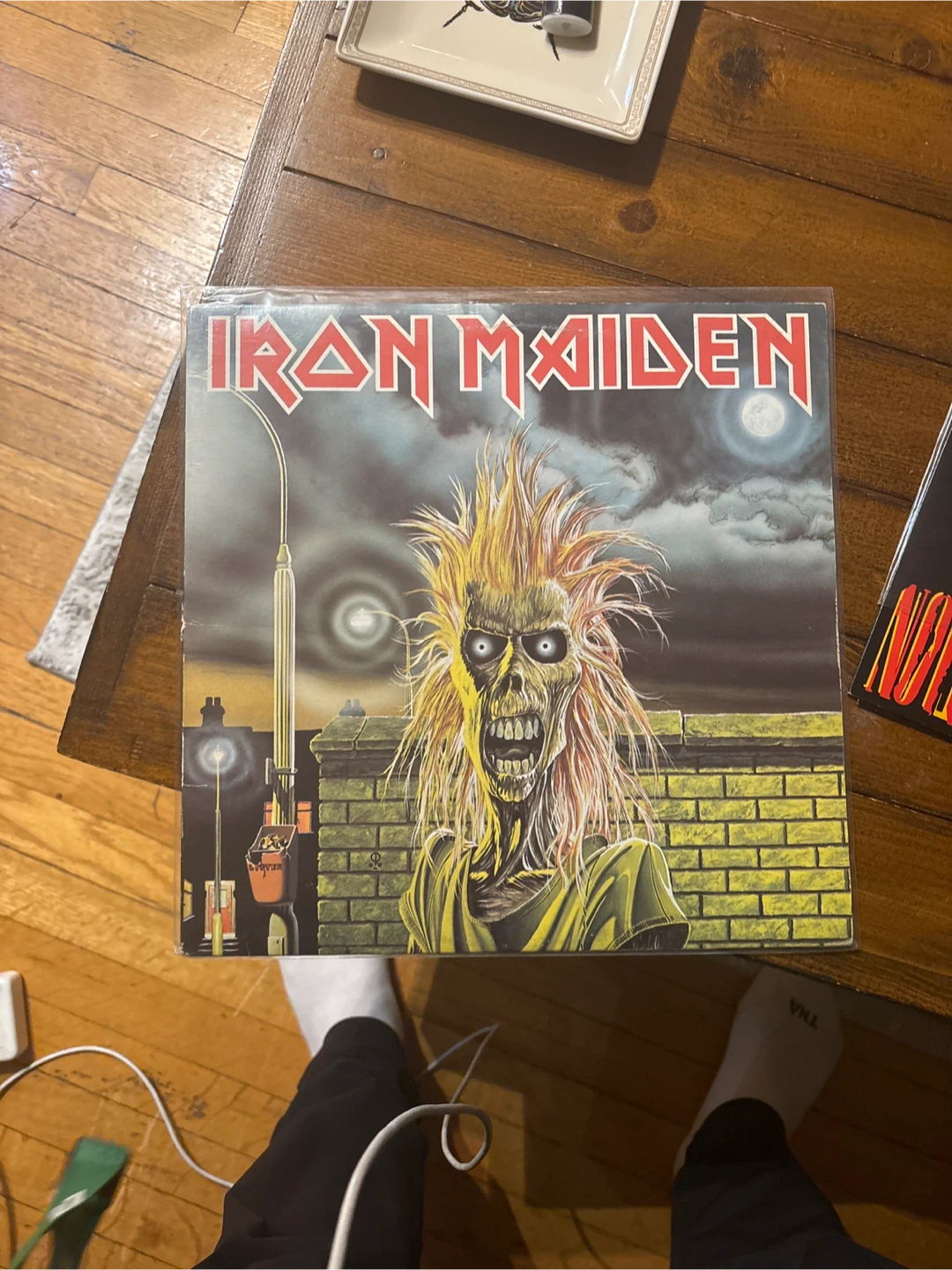 Iron Maiden "Powerslave" Vinyl Record