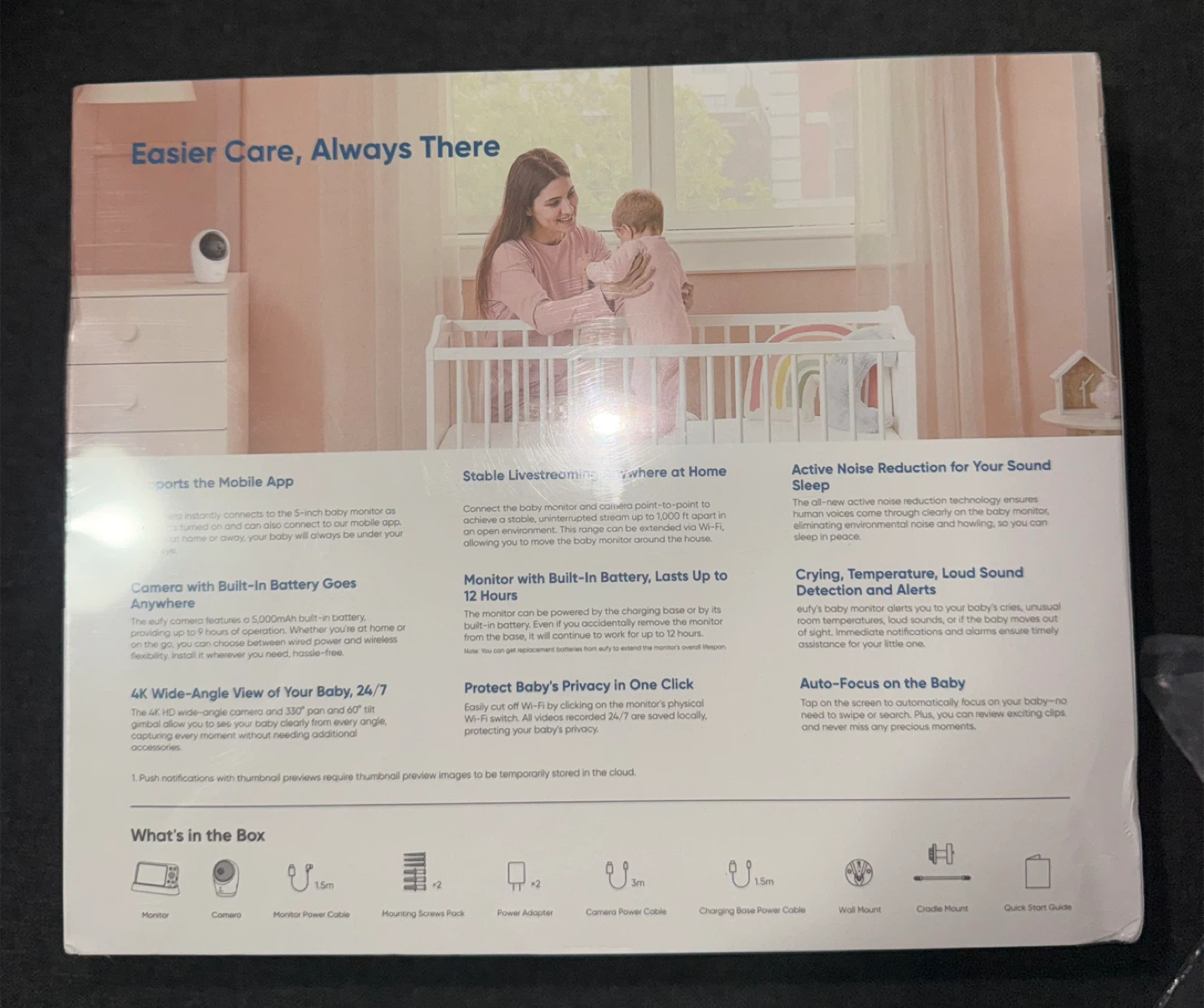 eufy Baby Monitor E21 4K - photo 3