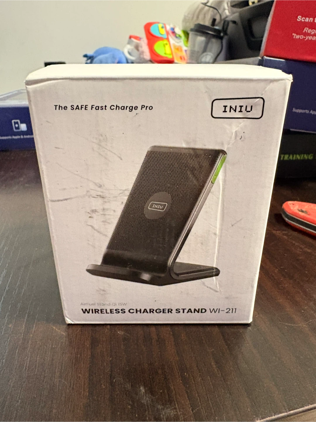 INUI Wireless Charger Stand - Black