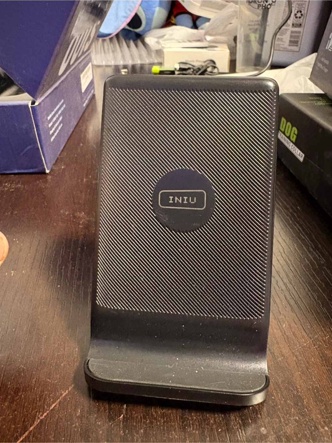 INUI Wireless Charger Stand - Black - photo 4