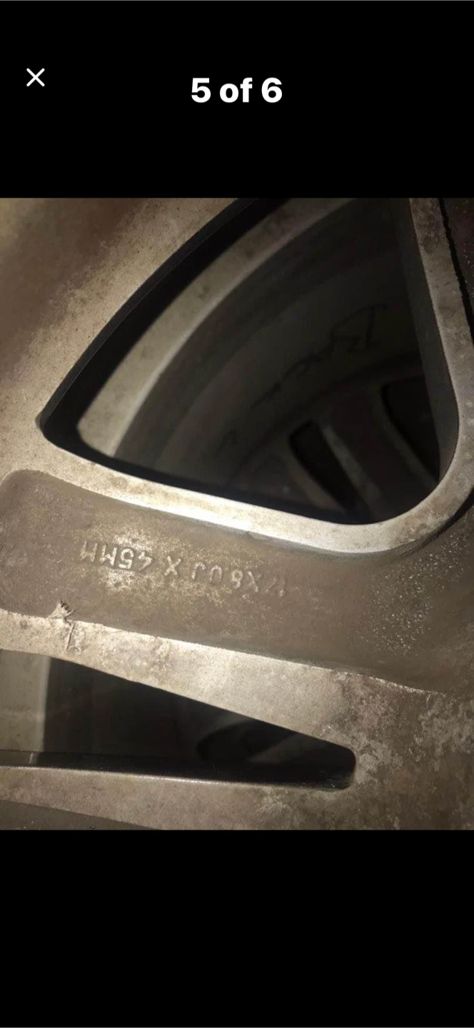 set of two the original Ford escape Alloy Wheel Rim - photo 4