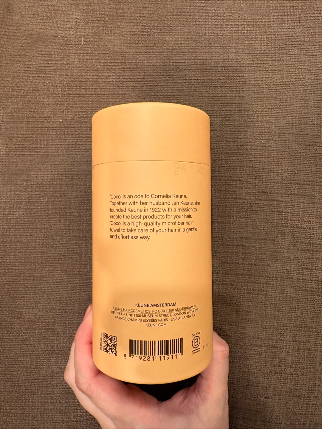 Keune Coco White Microfiber Hair Towel Clean Routine - photo 5