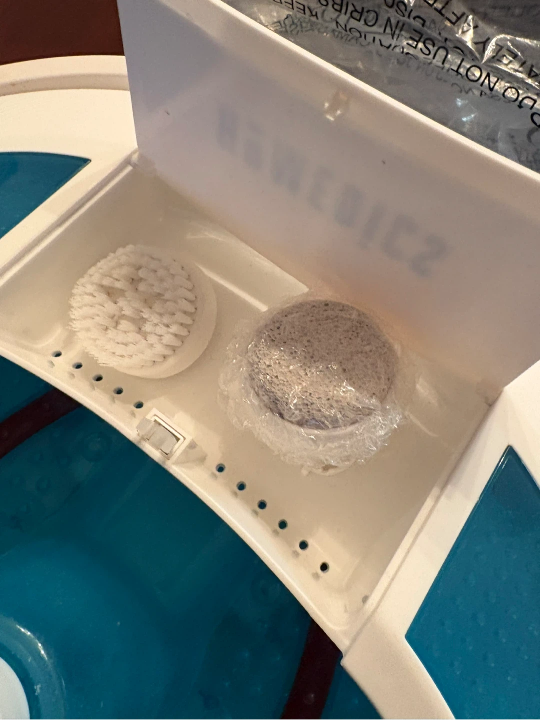 HoMedics Shower Bliss Foot Spa with Heat Boost - photo 4