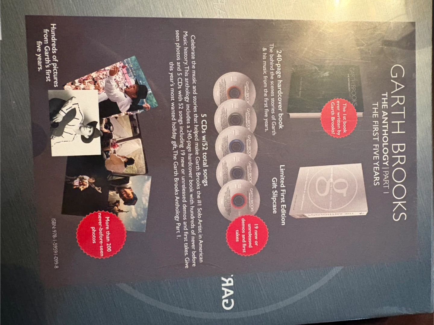 Garth Brooks The Anthology Part I: CD/Book Set - photo 3