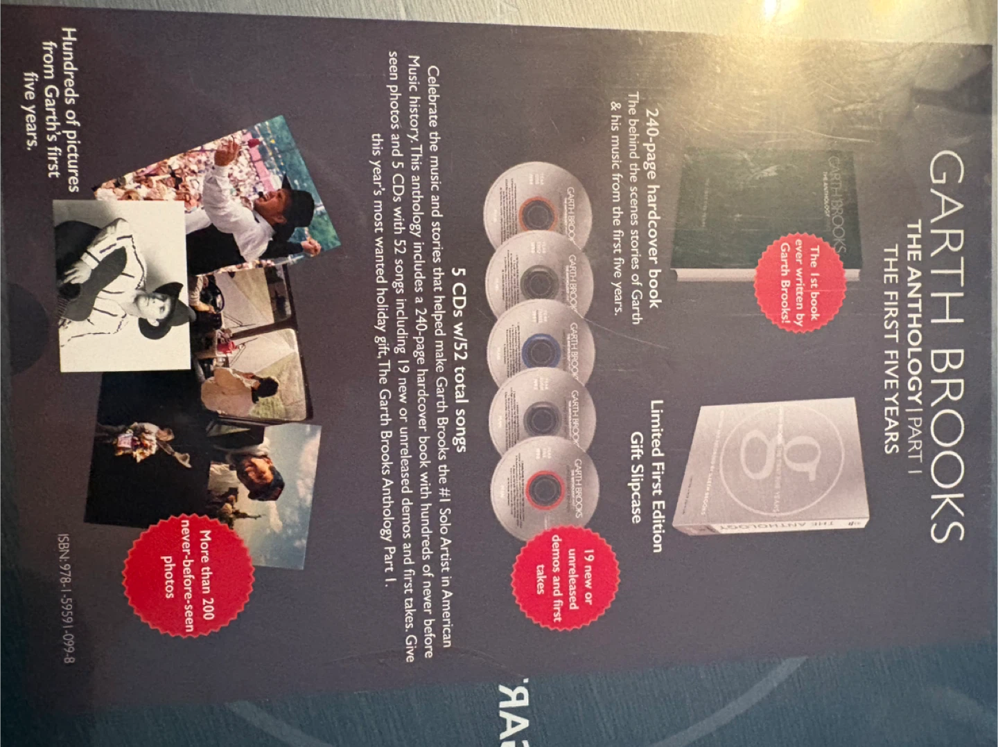 Garth Brooks The Anthology Part I: CD/Book Set - photo 4