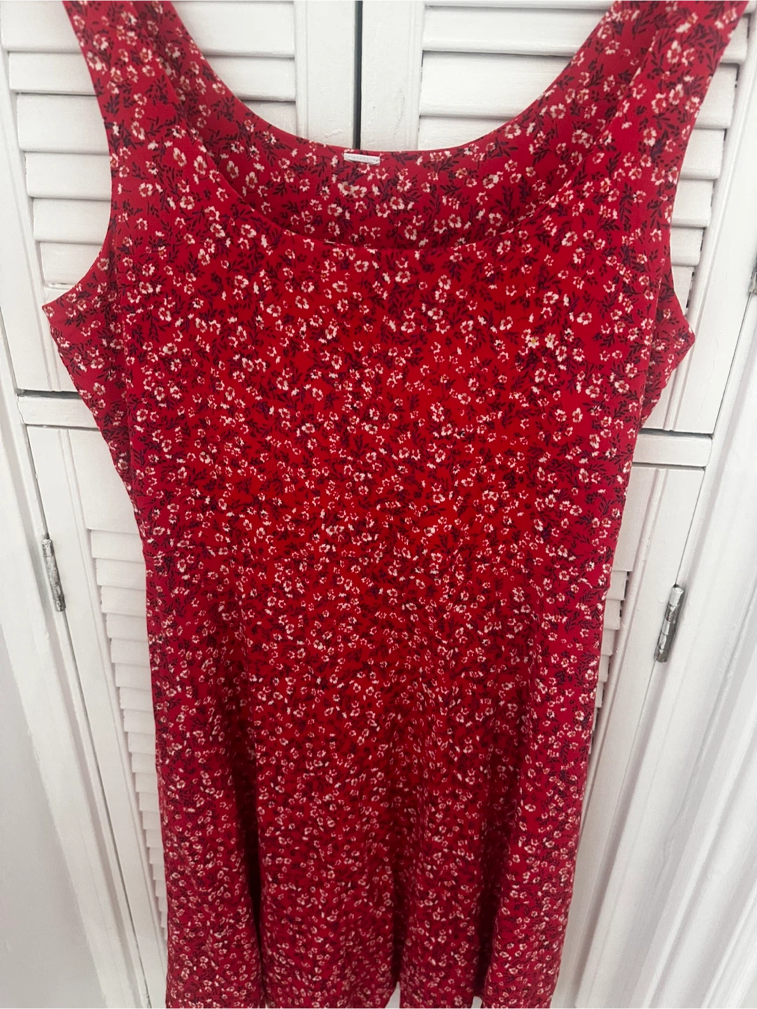 Red Floral Mini Dress - photo 3