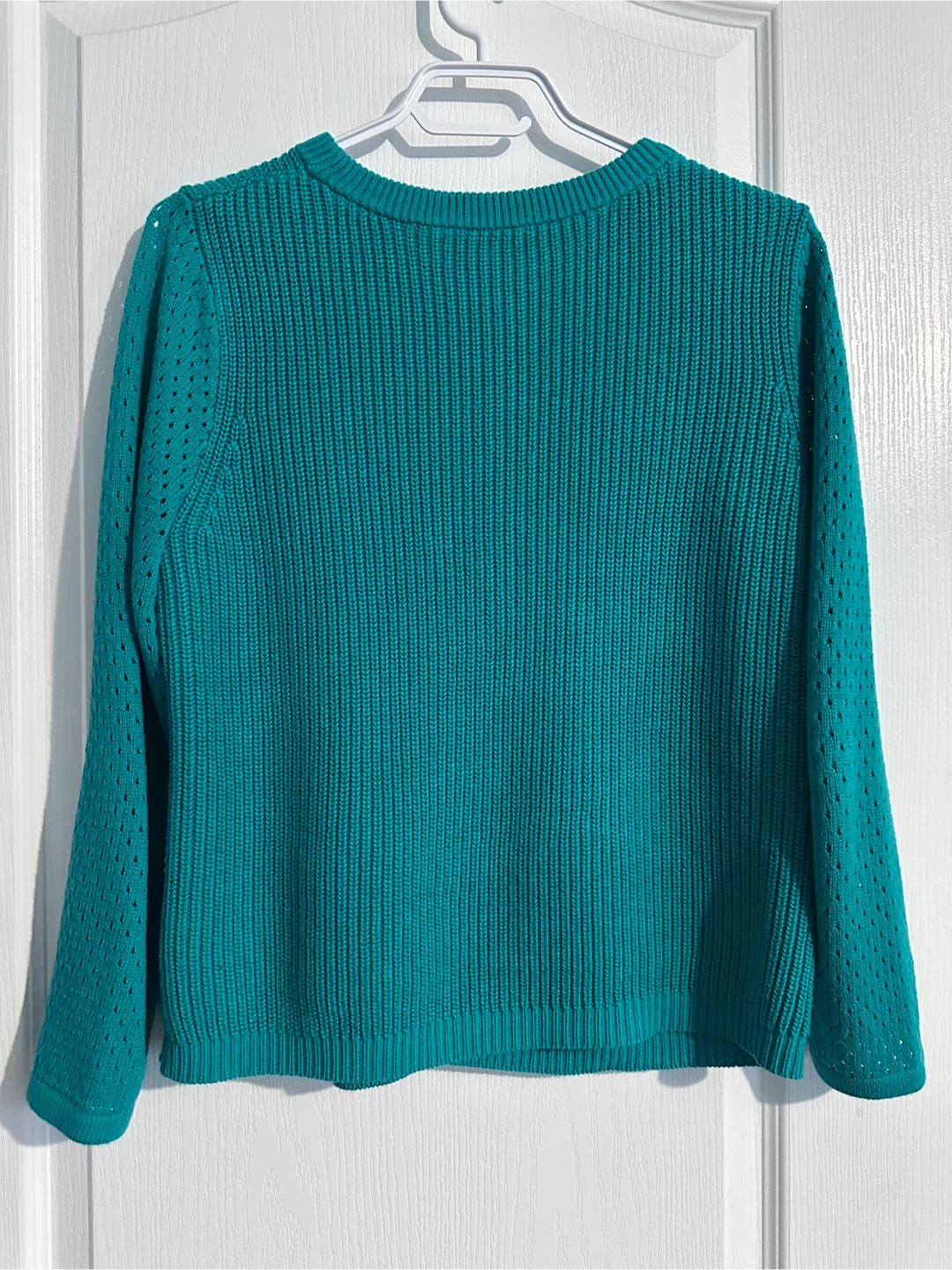 Teal Knit Sweater Brand New Medium - photo 4