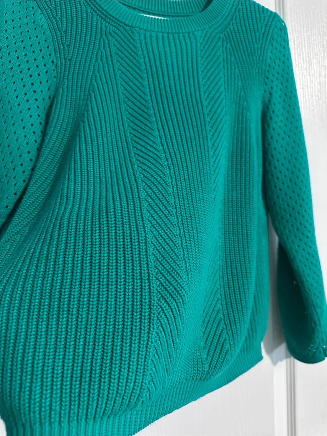 Teal Knit Sweater Brand New Medium - photo 3