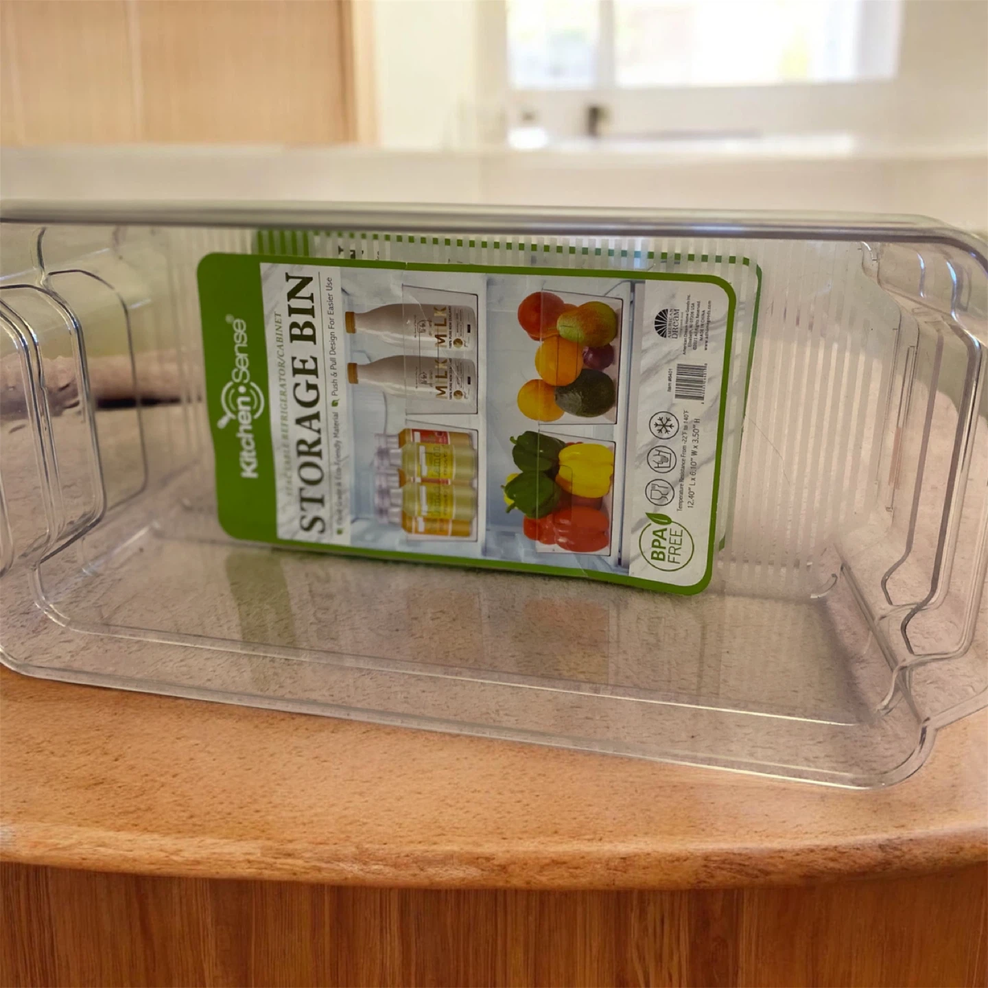 Kitchen Sense Stackable Storage Bin – Set of 2