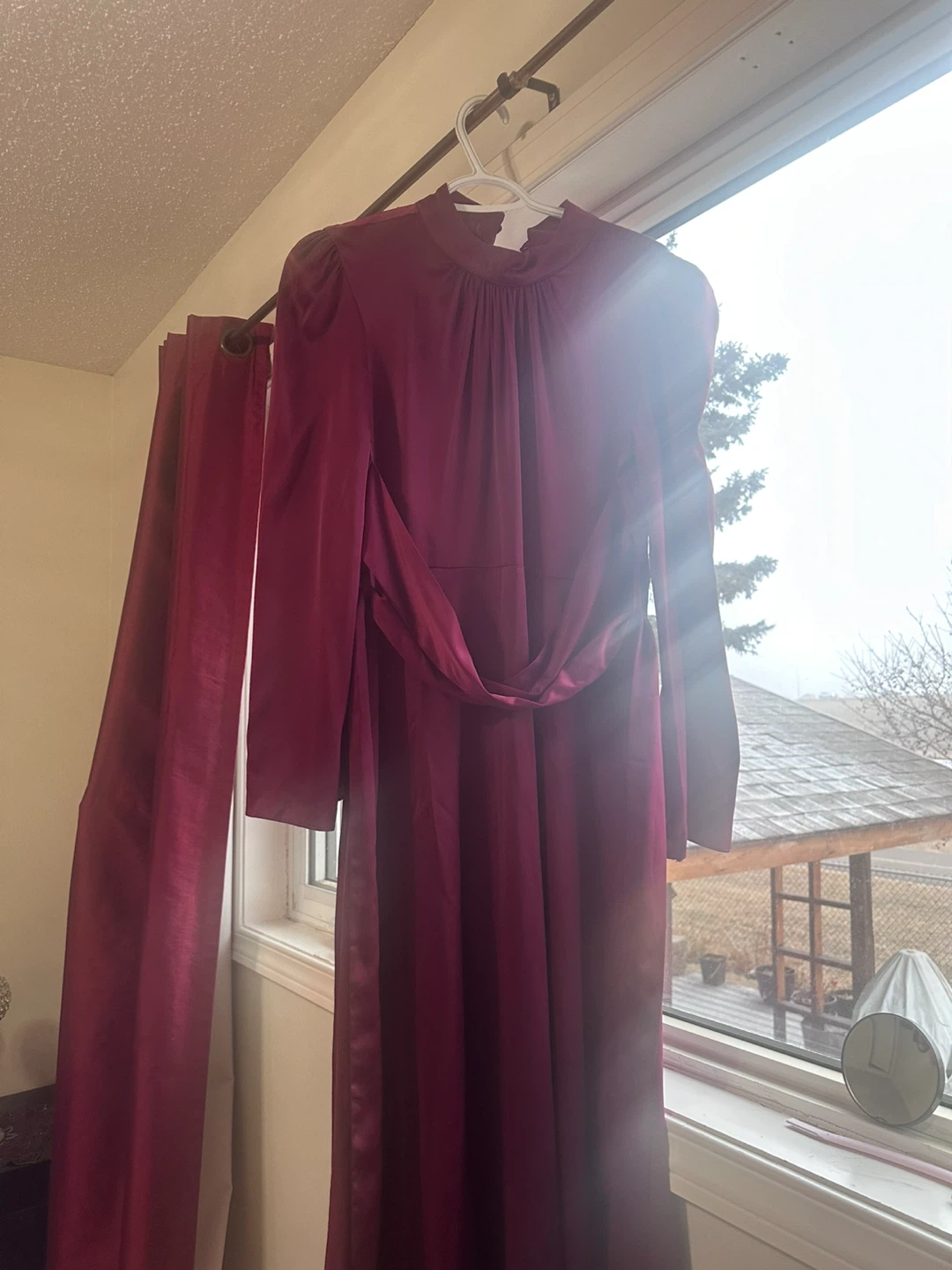 RITA Burgundy Dress - EUR 42 / XL - photo 3