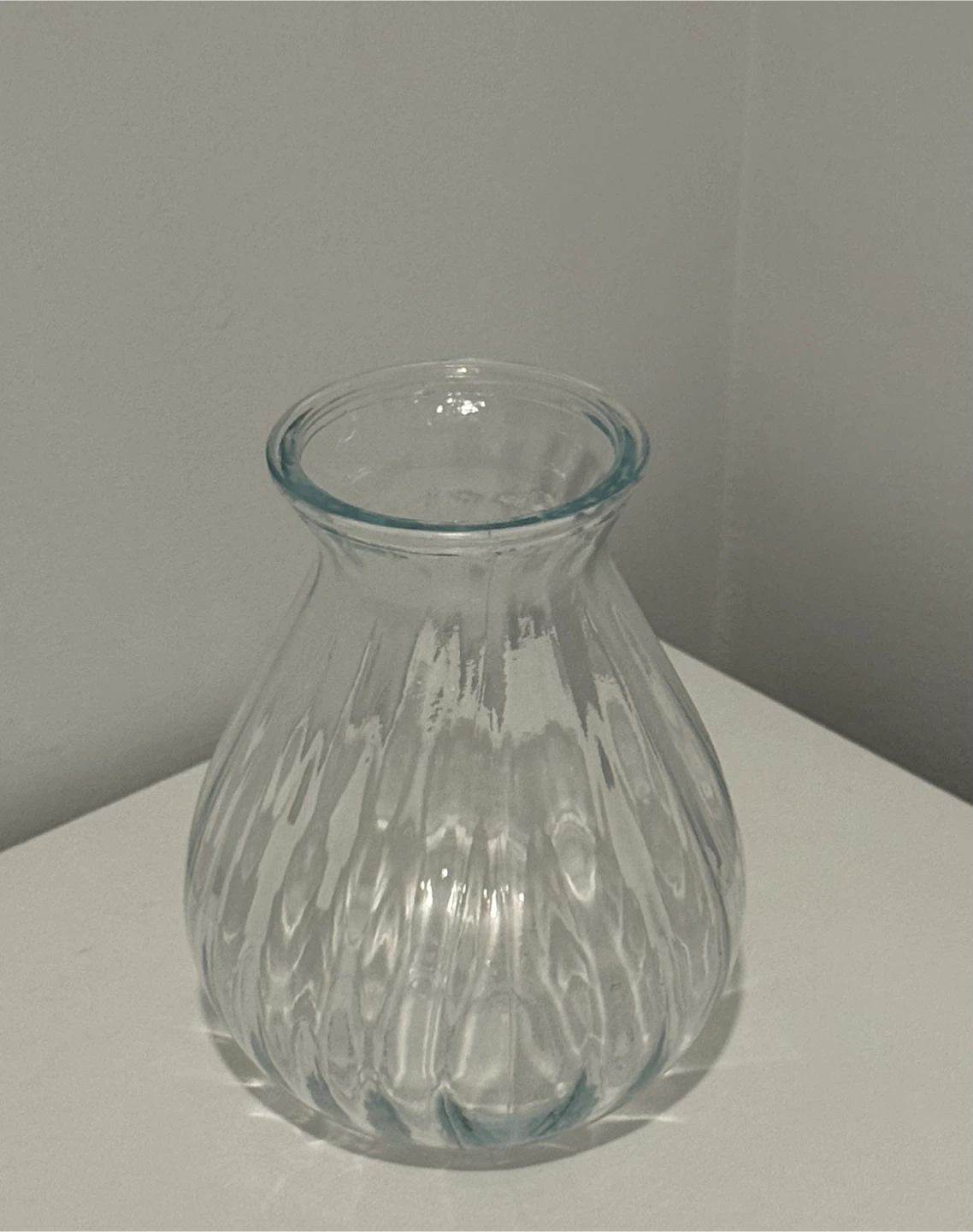 Clear Glass Vase