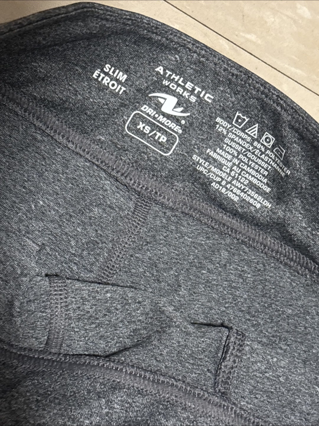 Grey leggings XS - photo 3
