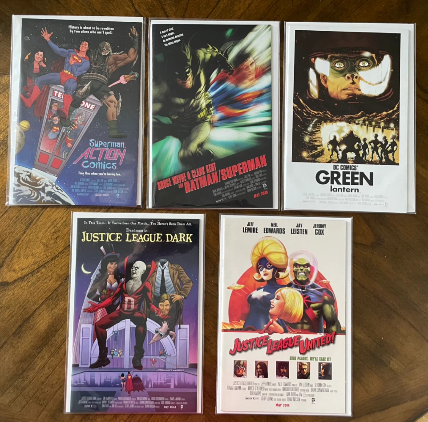 DC Comics Variant Cover Set