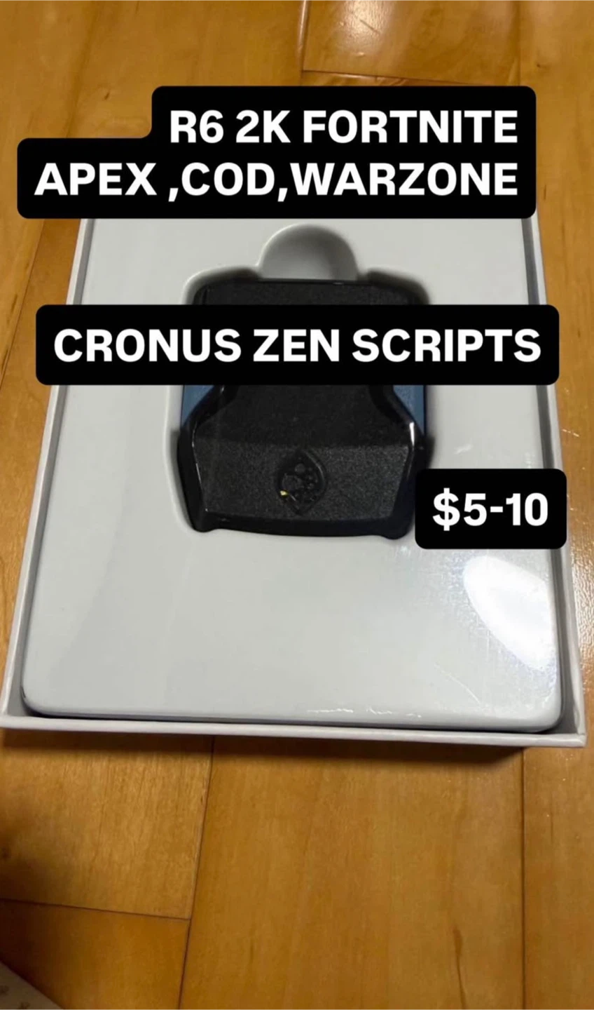 Cronus Zen Scripts for R6, Fortnite, Apex, COD, Warzone