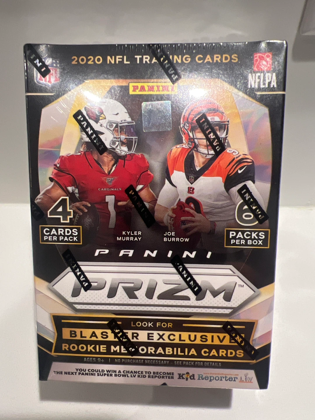 2020 Panini Prizm NFL Trading Cards Blaster Box