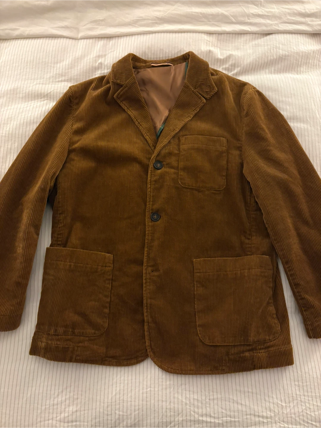 Roots Corduroy Jacket - Brown - L/G