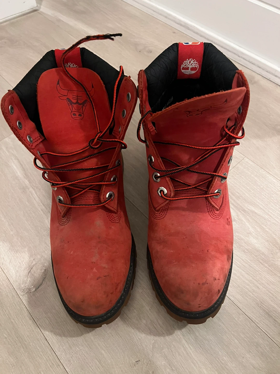 Timberland x NBA Chicago Bulls Boots - Red