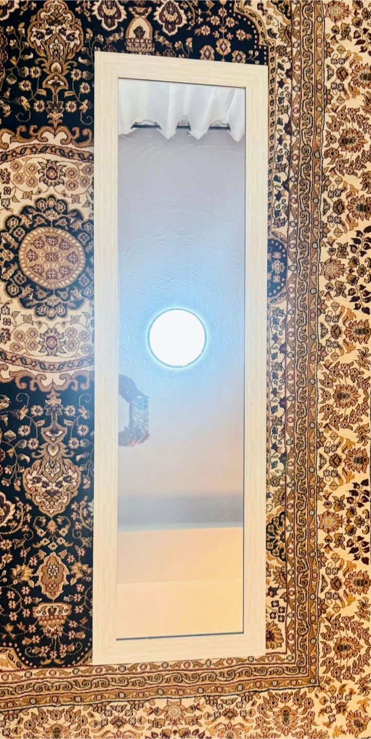 Full Length Mirror with White Frame - photo 2