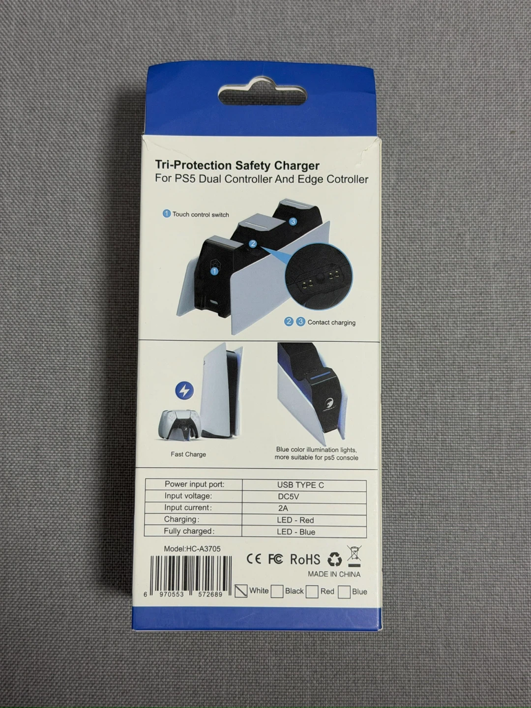 Charger for PS5 Dual Controller - photo 2