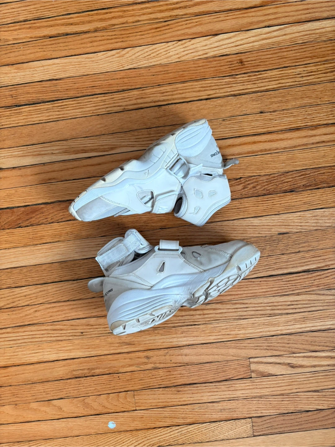 Comme des Garcons Homme+ Nike Carnivore Sneakers (White) - photo 2