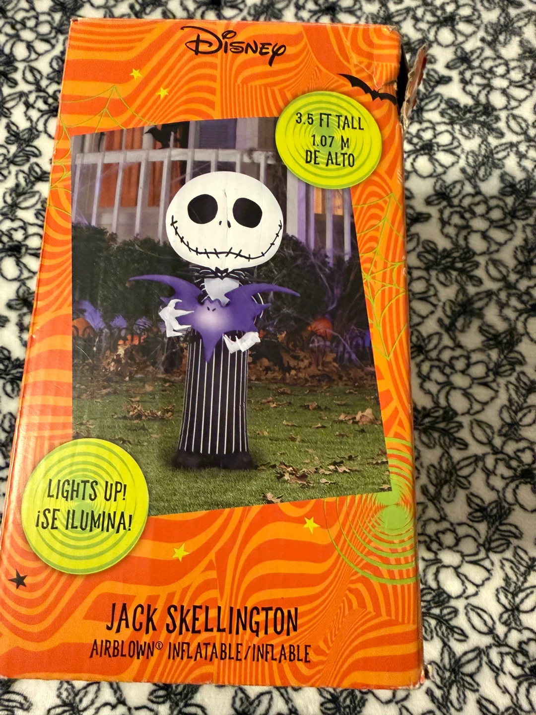 Disney Jack Skellington Airblown Inflatable - 3.5 FT Tall - photo 4