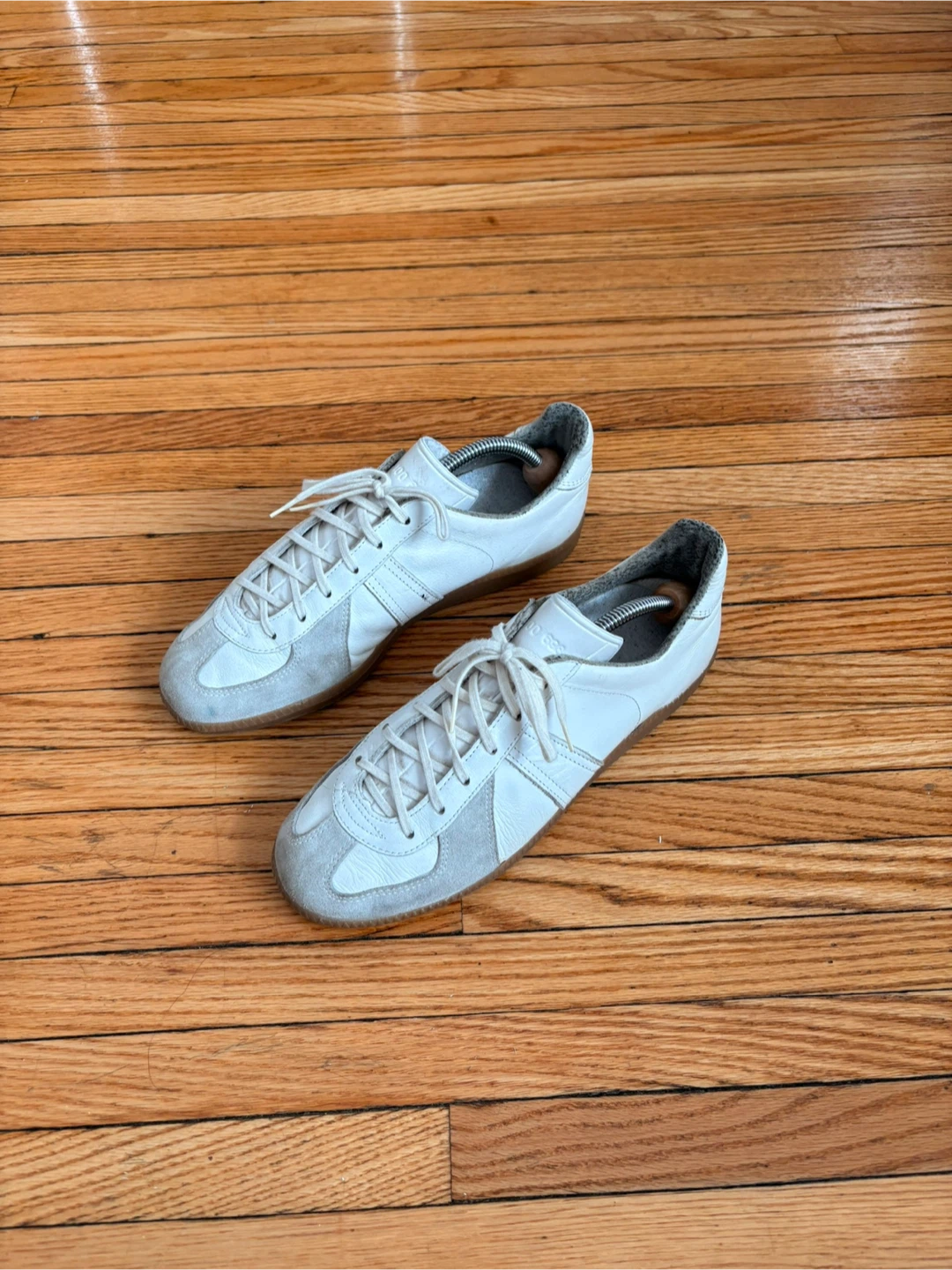 Vintage German Army Trainers (White) - photo 3