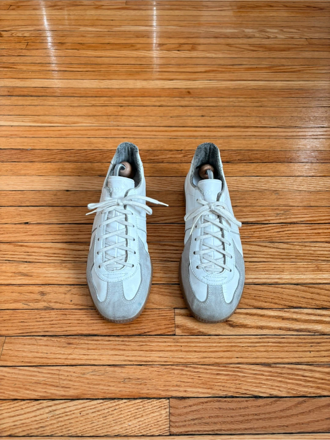 Vintage German Army Trainers (White) - photo 4