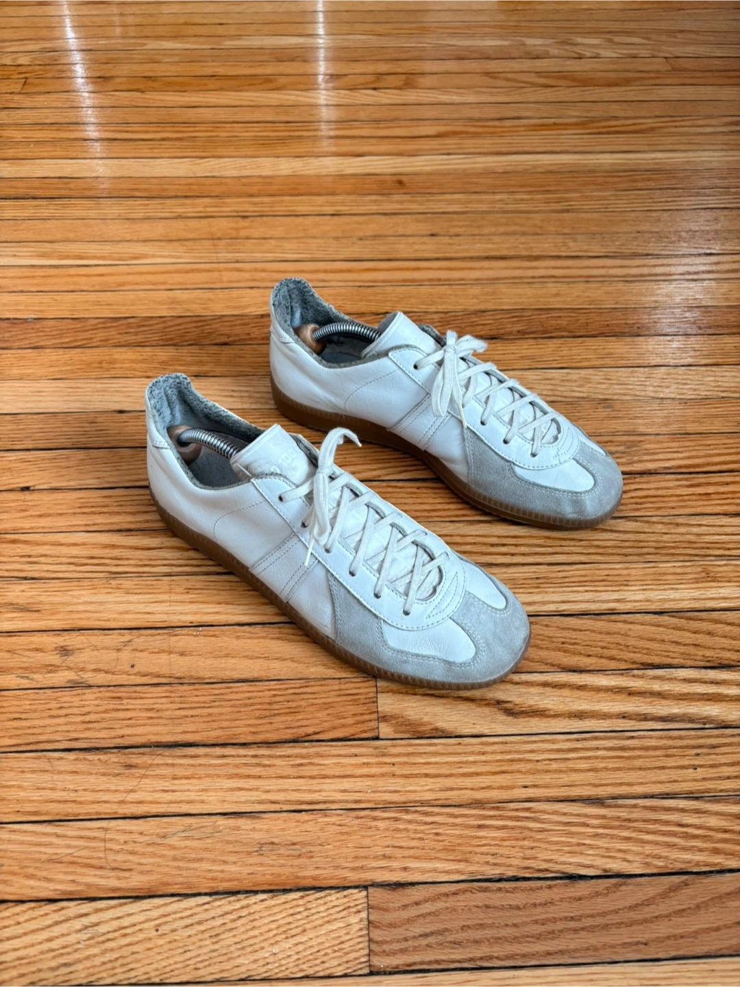 Vintage German Army Trainers (White) - photo 5