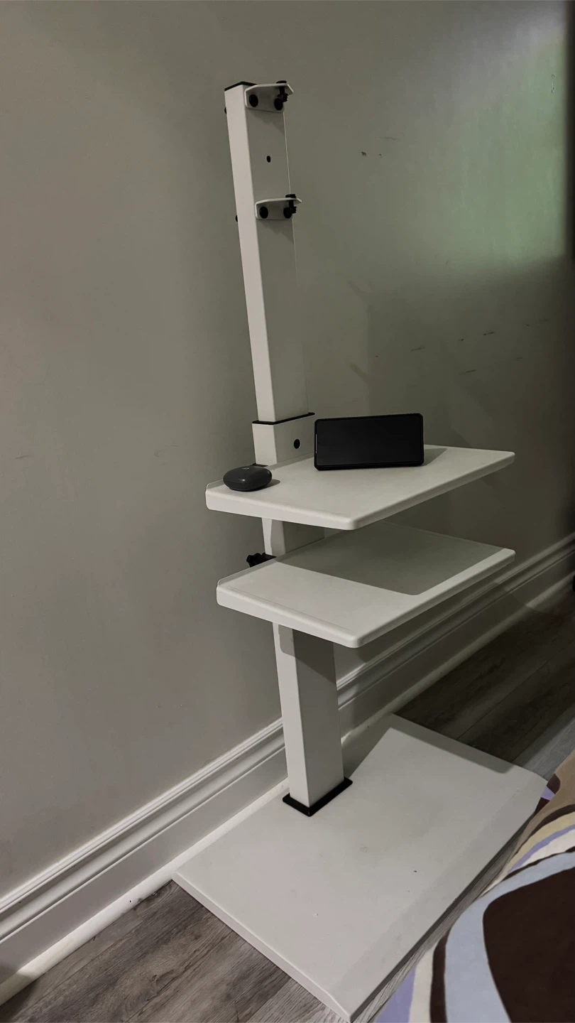 White Multi-Tier AV Cart/Stand - photo 3