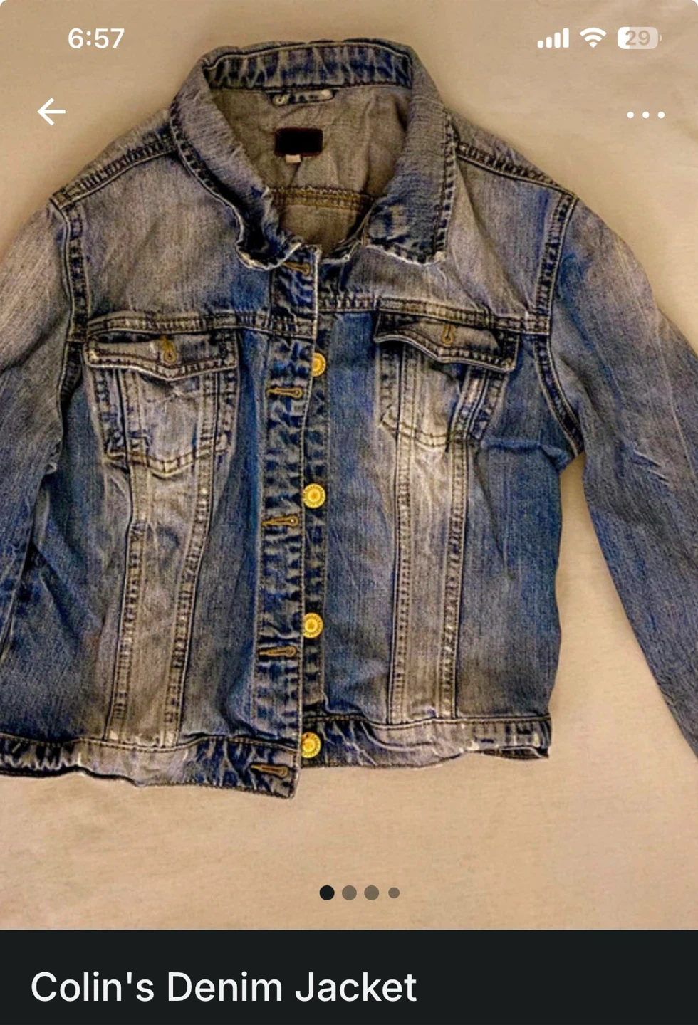 Colin's Denim Jacket - Size M - photo 2