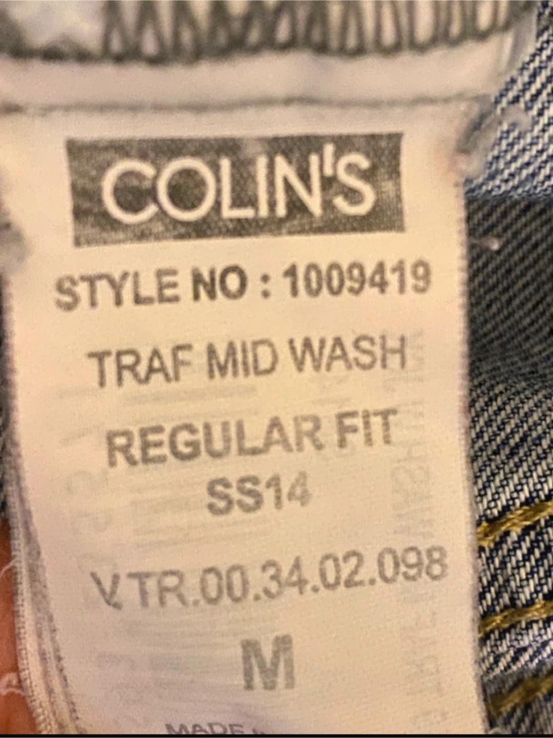 Colin's Denim Jacket - Size M - photo 3