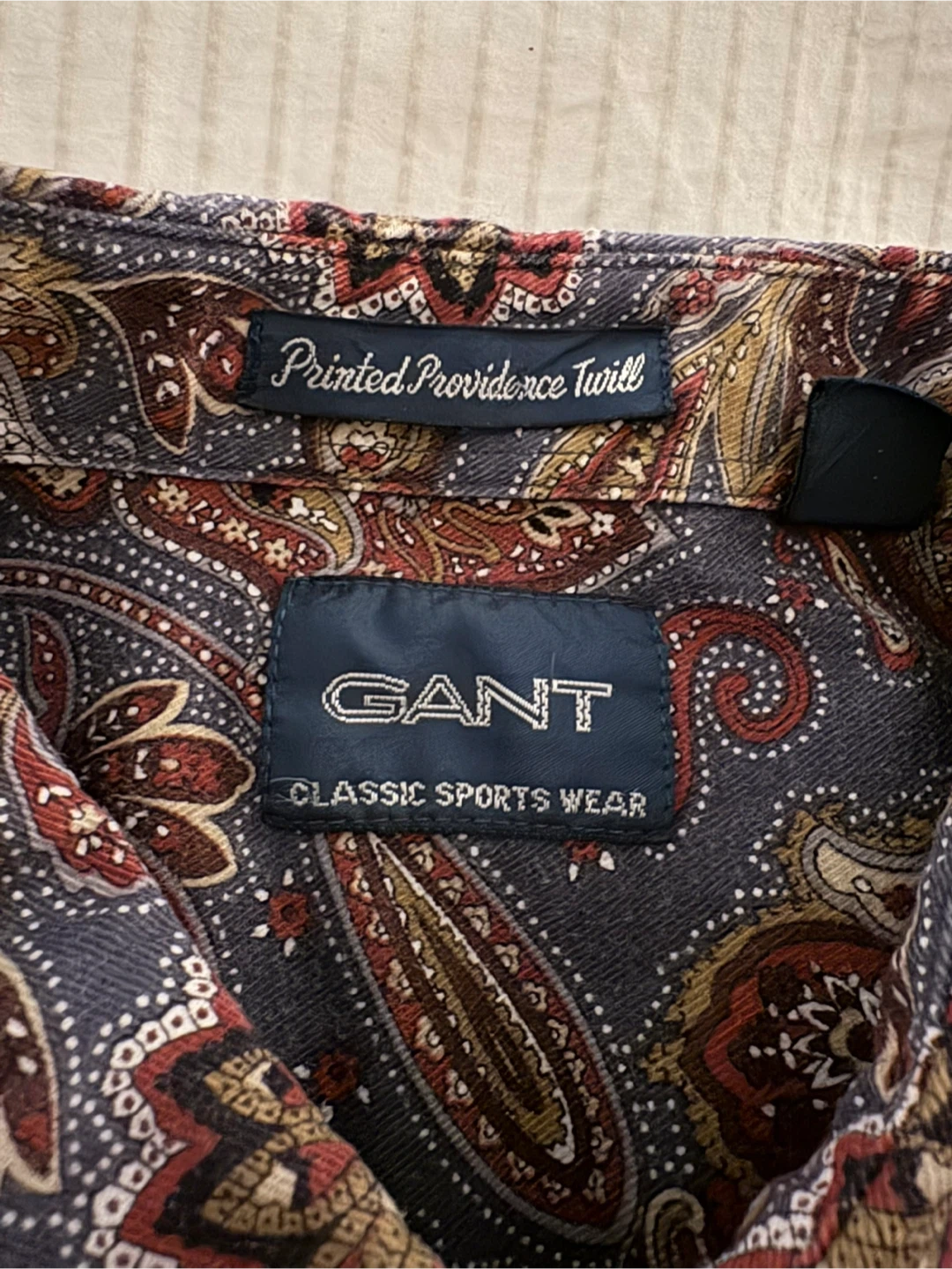 GANT Classic Sports Wear Printed Providence Twill Shirt XL - photo 2
