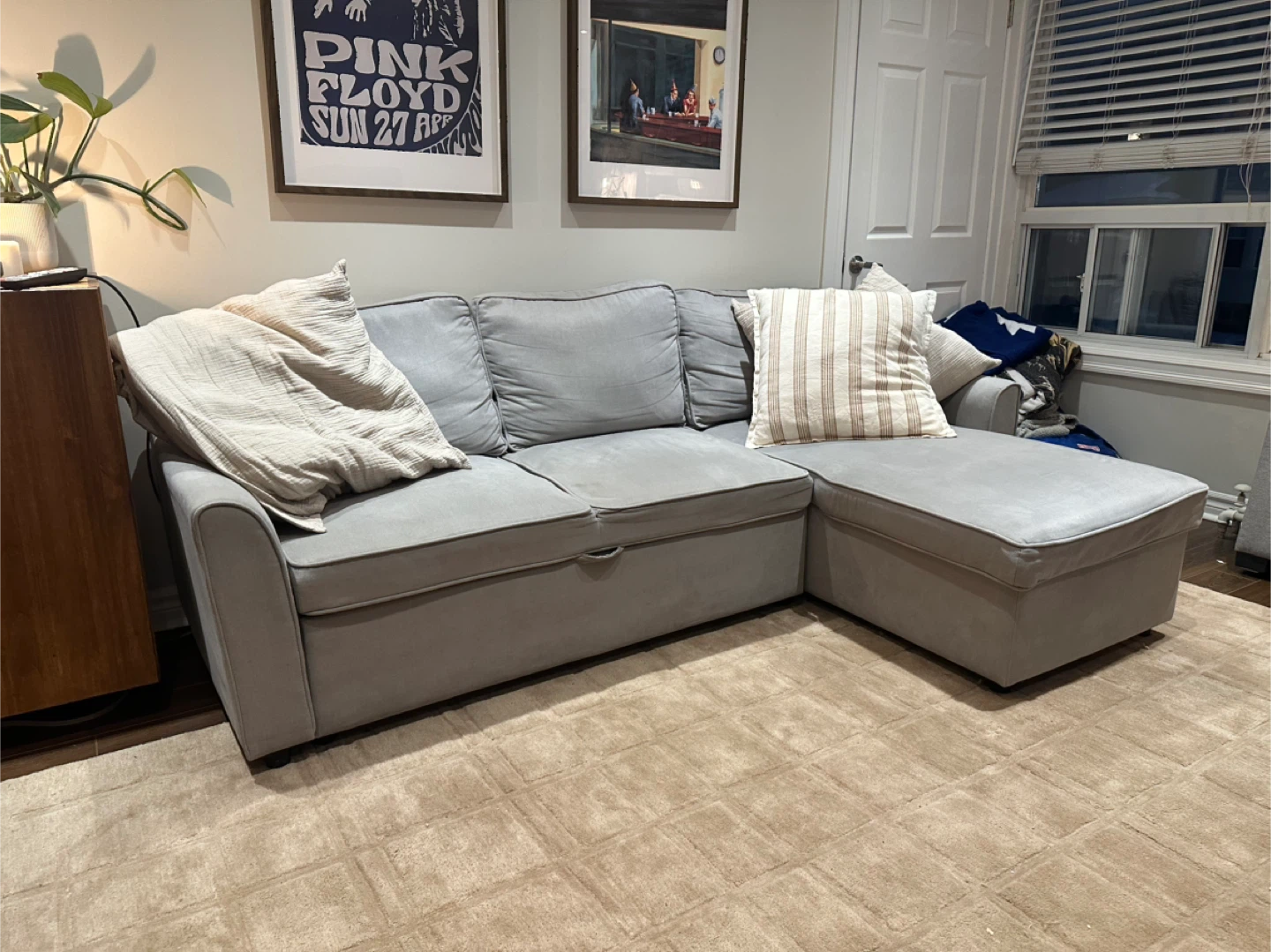 Structube Sectional Sofa-Bed