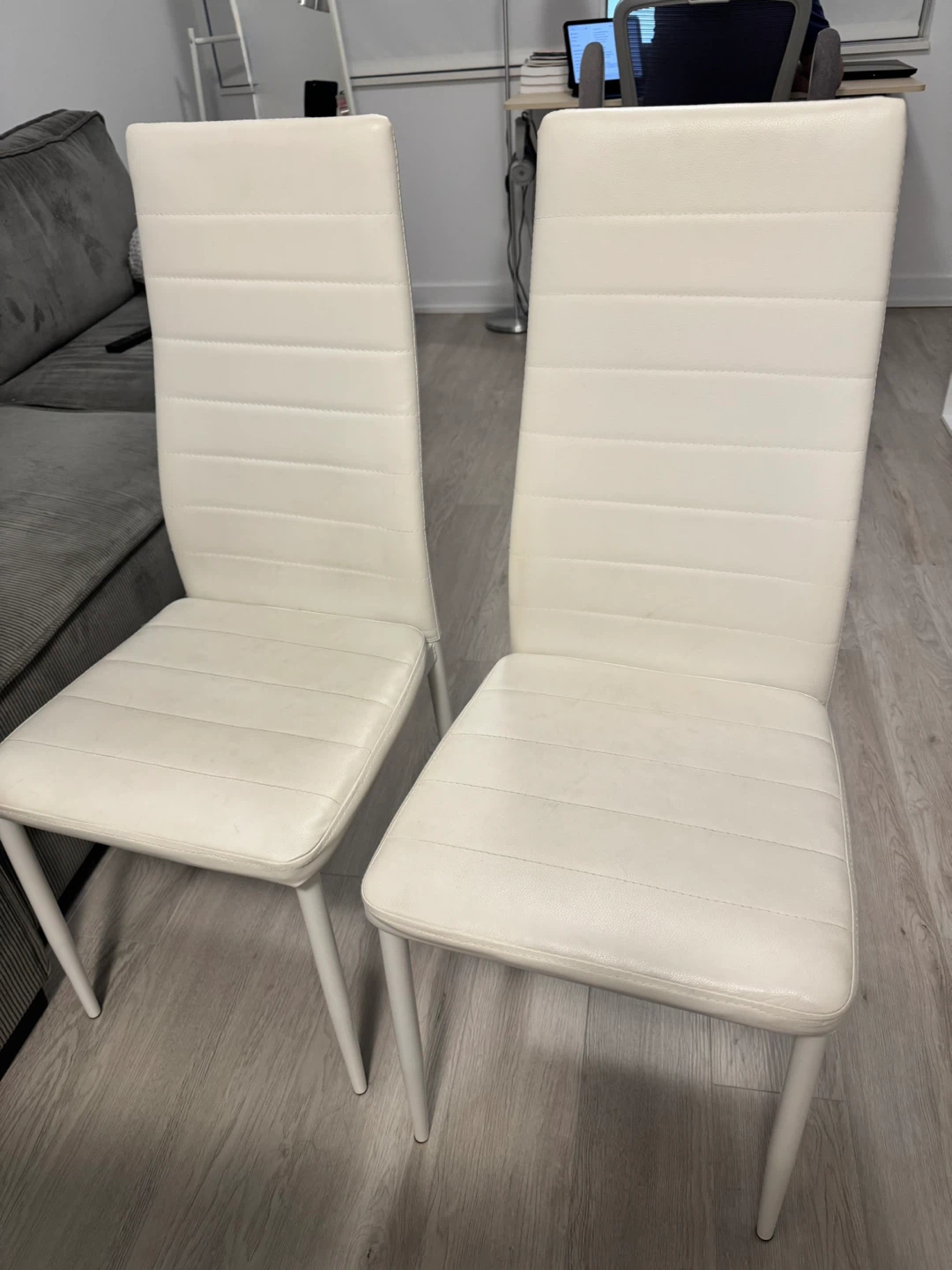 Set of 4 White Dining Chairs 🥕 - photo 4