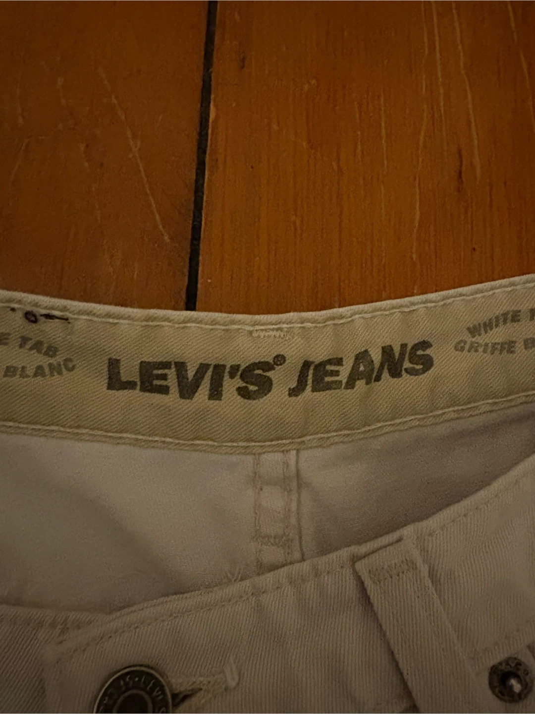 Levi's Jeans White - photo 2