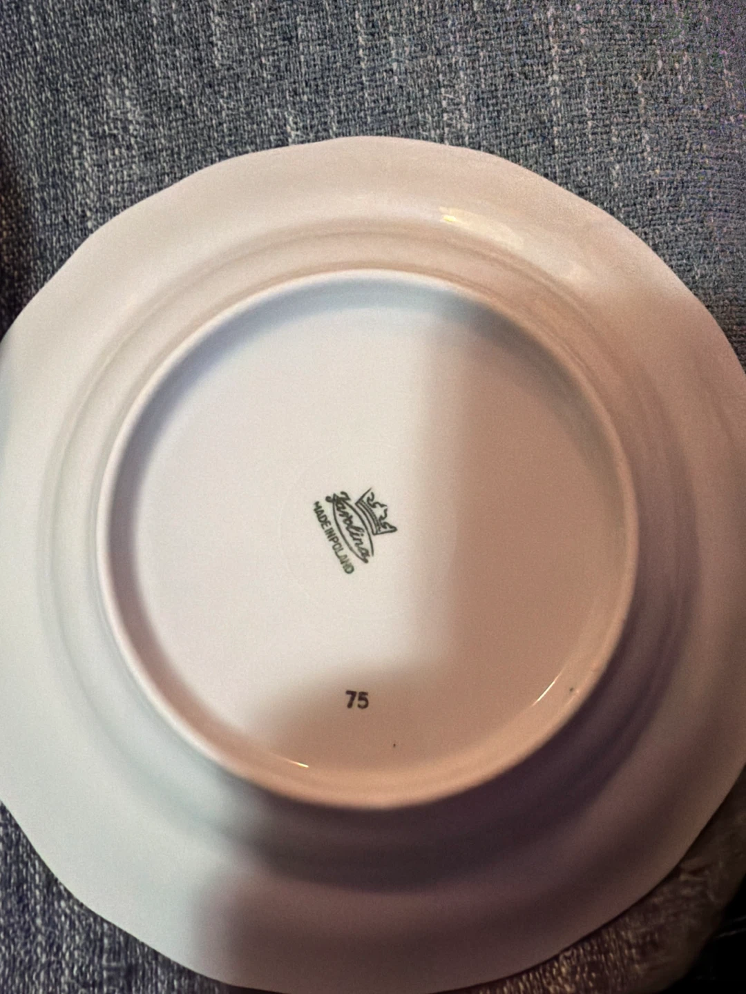 Kruse & Gabor Poland Floral Rimmed Plates (Set of 6 - photo 4