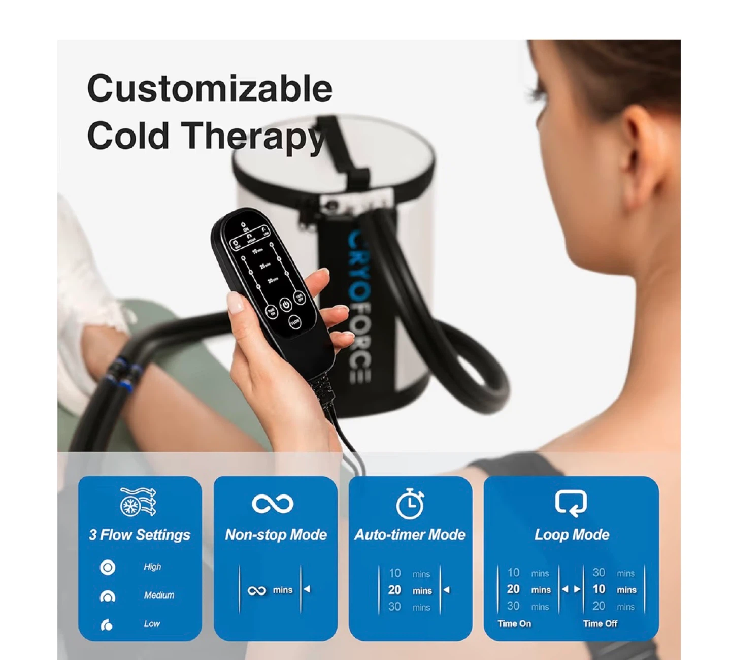 CryoForce CF-1 Cold Therapy System for Knee Pain Relief - photo 3