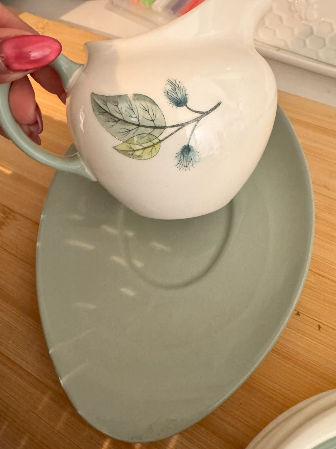 🥕Wedgwood Woodbury Teacup and Saucer Set - photo 5