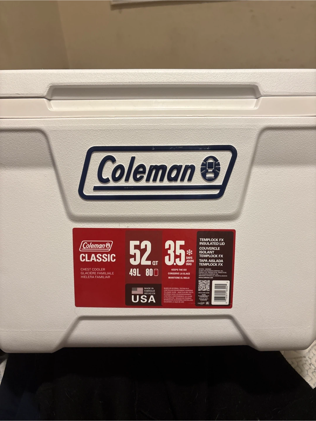 Coleman Classic 52 Quart Chest Cooler