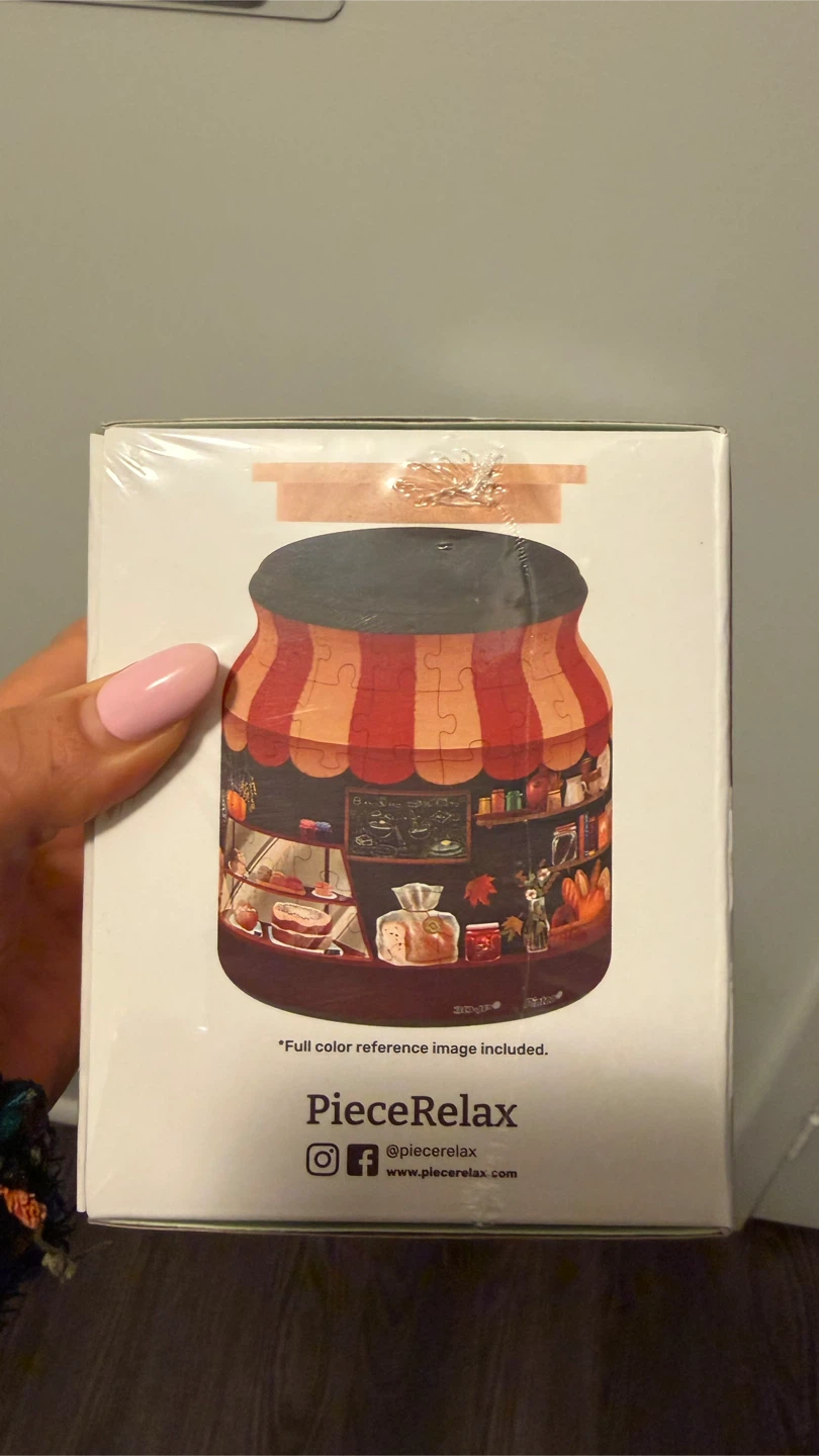 PieceRelax Bear's Harvest Bakery Puzzle Jar 96 Pieces