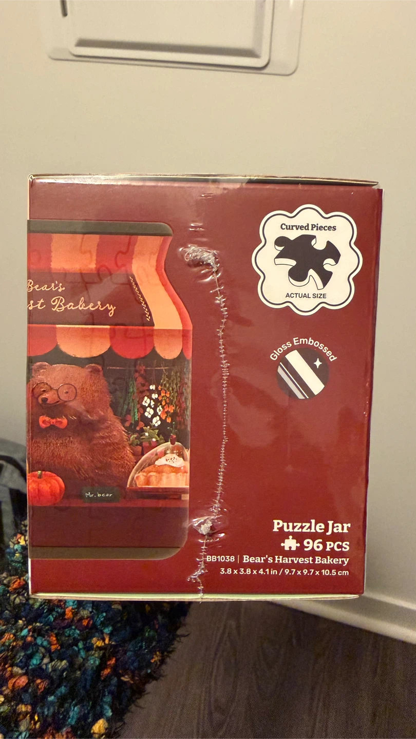 PieceRelax Bear's Harvest Bakery Puzzle Jar 96 Pieces - photo 3