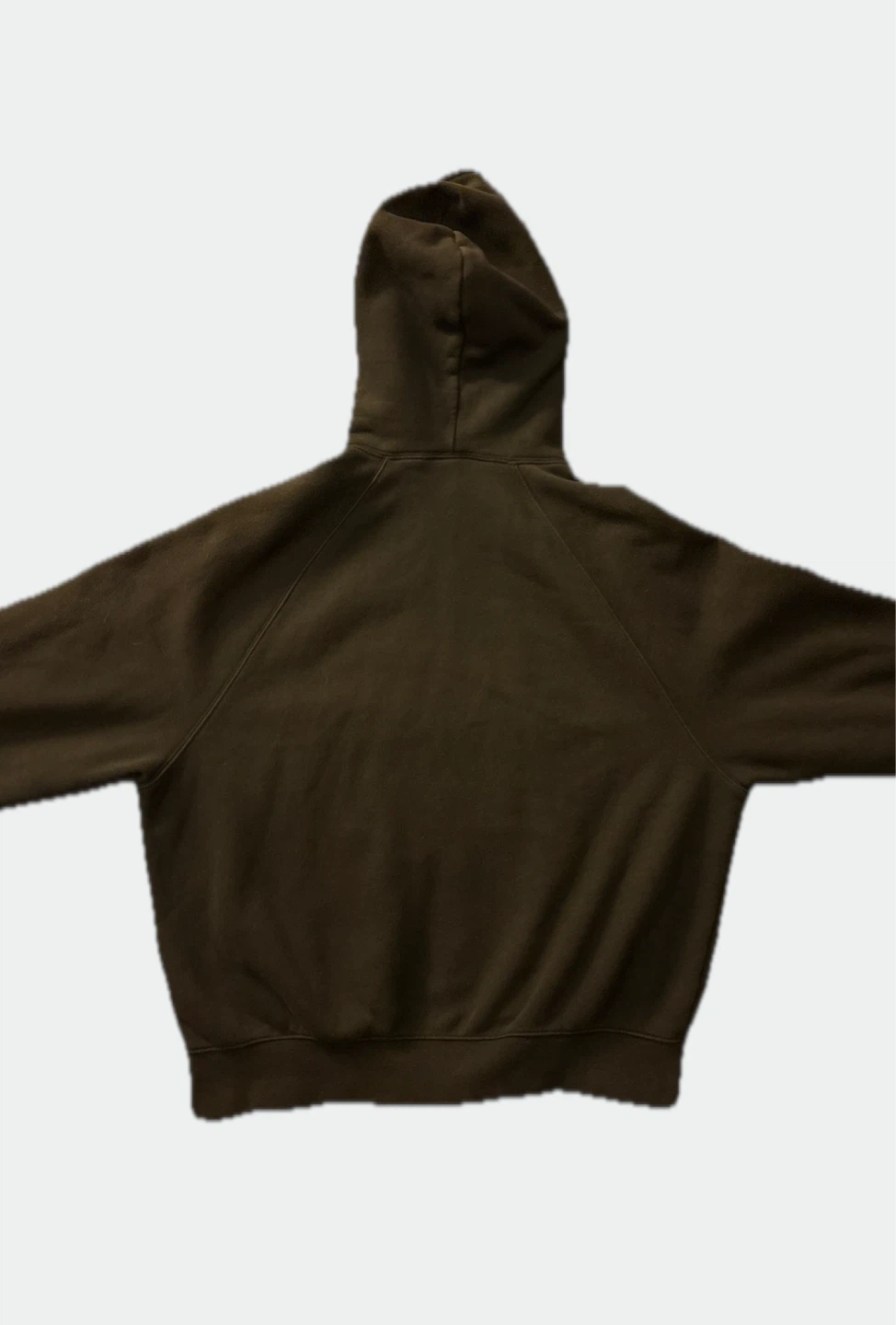 Fear of God Essentials Raglan Hoodie - Brown - photo 2