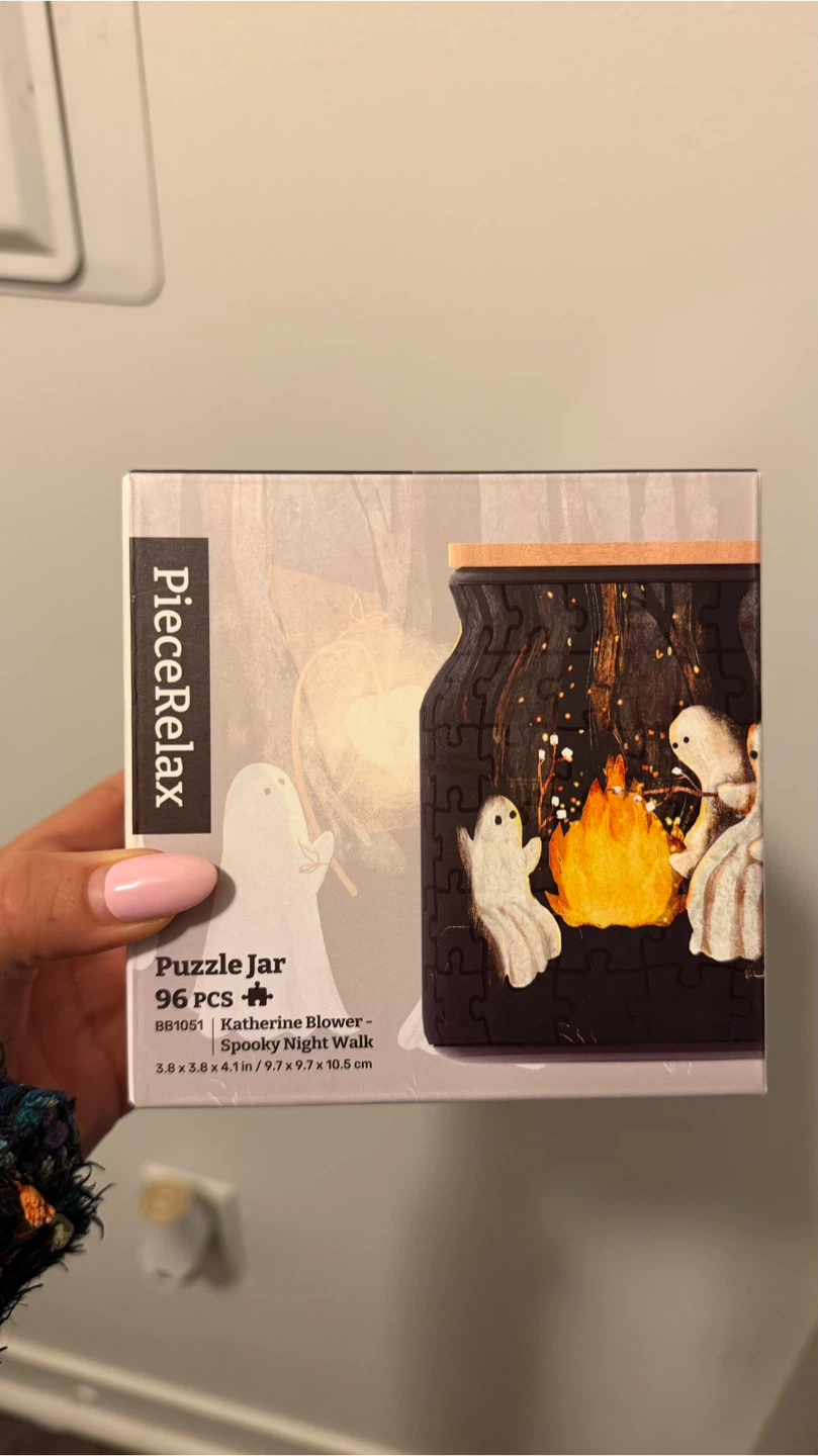 PieceRelax Puzzle Jar - Spooky Night Walk (96 PCS)