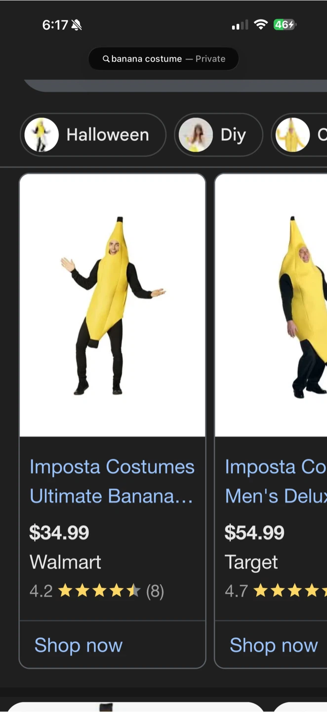 Adult Banana Costume - Size L - photo 3
