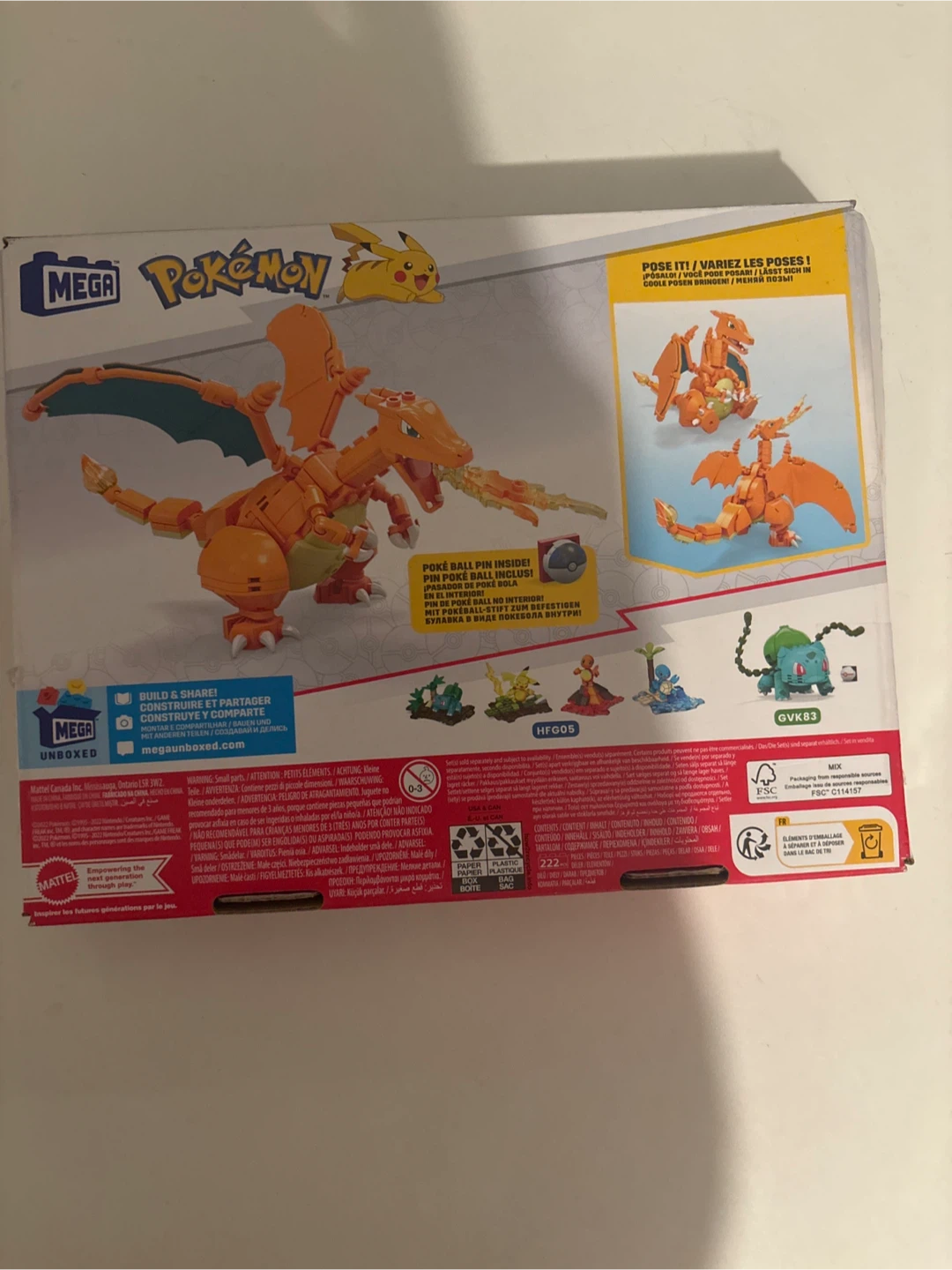 Mega Construx Pokemon Charizard Building Set - photo 2