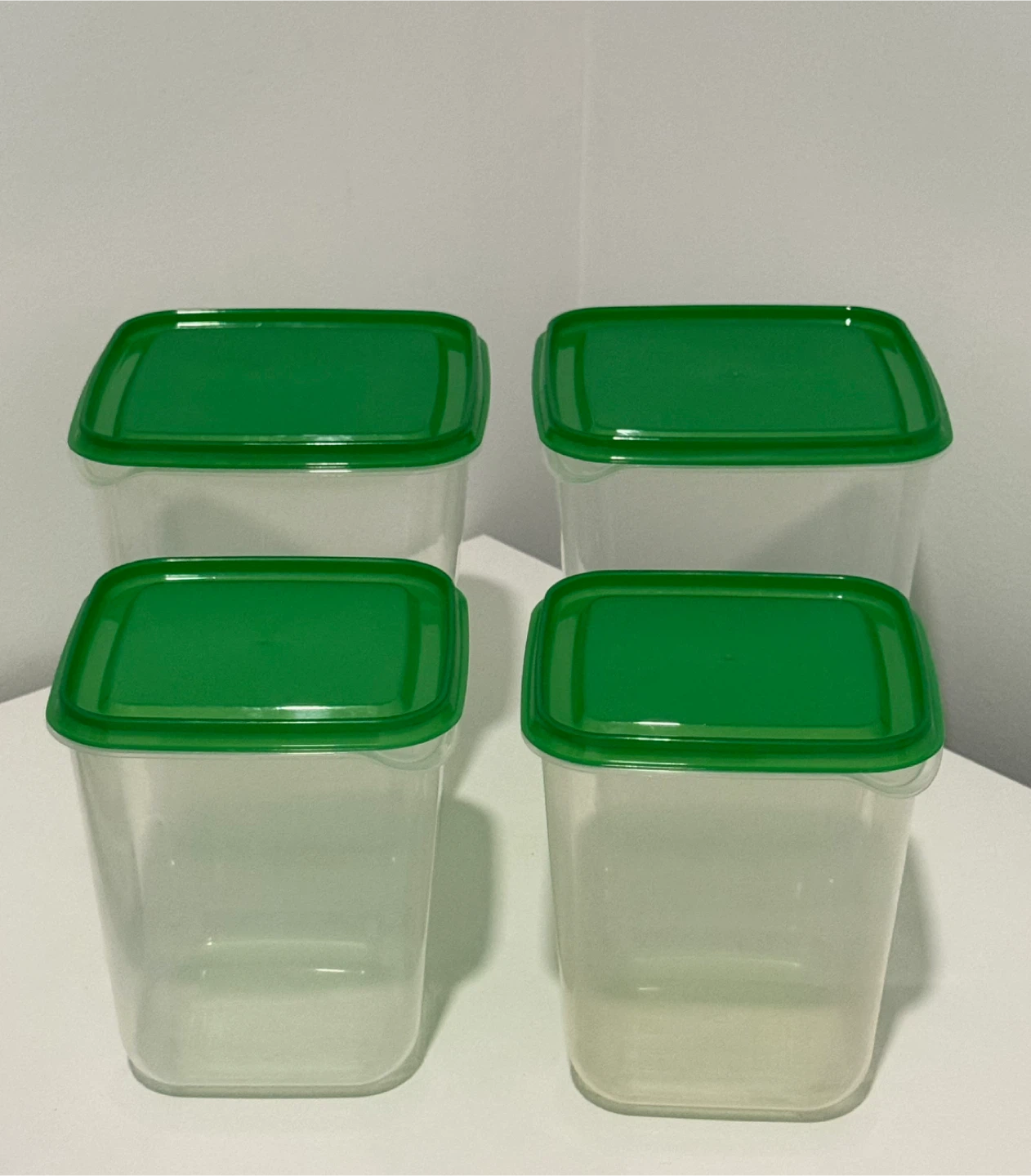 Set of 4 IKEA Plastic Food Storage Containers - photo 2