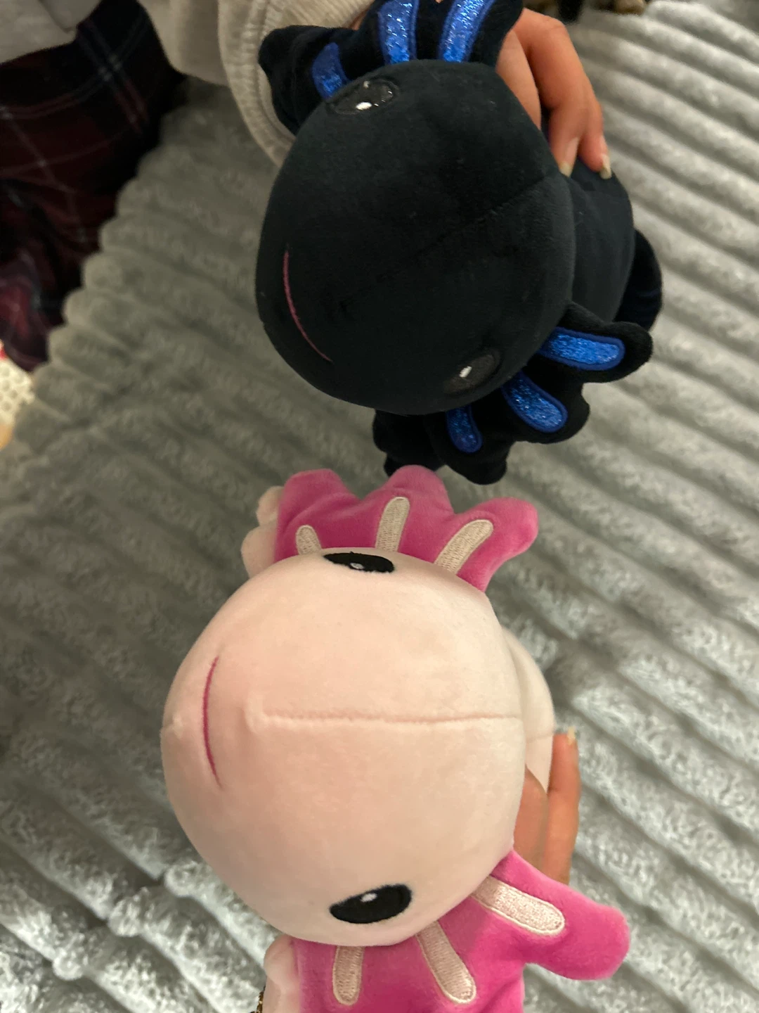 Pink and Black Axolotl Plush Toys (RIPPLE’S AQUARIUM) - photo 2