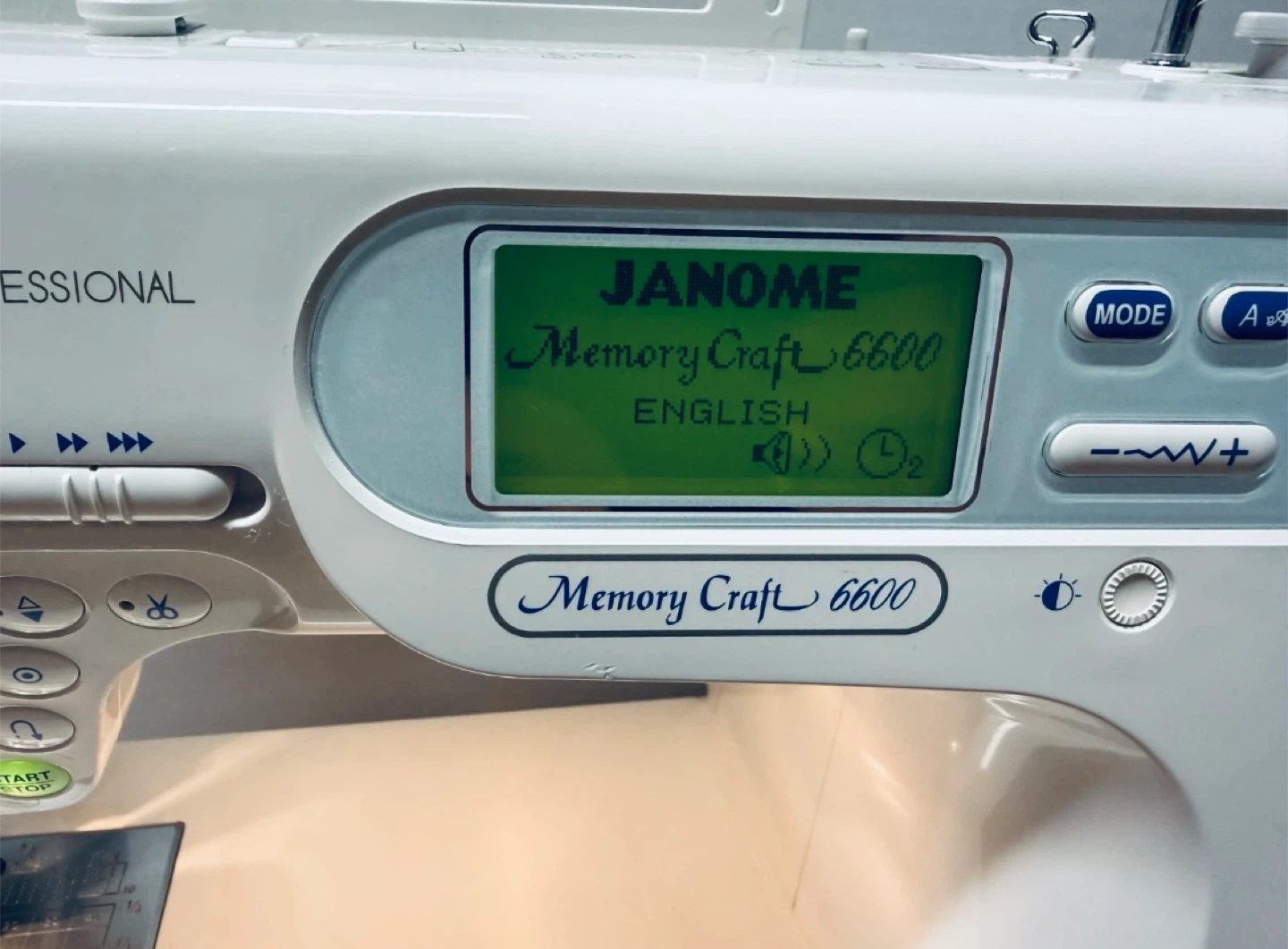 Janome Memory Craft 6600 Professional Sewing Machine - photo 4